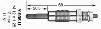 Свеча накаливания NGK 5915